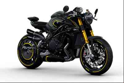A primeira da lista de cinco é a MV Agusta Rush 1000